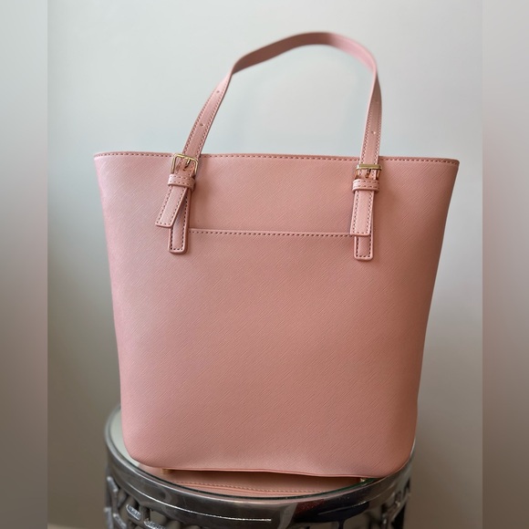 NWT!! Anne Klein Tote Purse in this Rose Color. Comes with additional wallet’s. - Picture 4 of 9